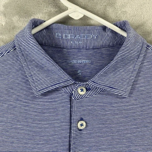 B. Draddy Shirt men's Small Polo Performance Pima Cotton Blend Short Sleeve Golf - Picture 5 of 13
